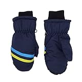 Winterhandschuhe Kinder Wasserdicht Winddicht Skihandschuhe Softshell Schneehandschuhe Handschuhe Outdoor-Sport Kinderhandschuhe Fahrradhandschuhe Jungen Mädchen Reithandschuhe Winter Sporthandschuhe