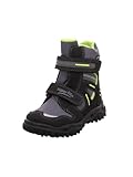 Superfit Jungen HUSKY warm gefütterte Gore-Tex Schneestiefel, Schwarz (Schwarz (Schwarz/Grün 03)), 32 EU