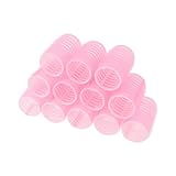 PARSA Beauty Professional selbsthaftende Haftwickler Lockenwickler Klettwickler 36mm rosa12 Stück