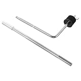 NOLITOY Cymbal Halterung Erweiterungsclip für Drumset Verstellbarer Beckenarm für Splash Crash Effekte Stabile Trommel Zubehörhalterung Einfache Montage Geeignet für Professionelle