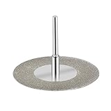 EIFINE 50/60 mm Diamanttrennscheibe Schleifscheibe Kreissäge mit 3 mm Schaft Bohrer Drehwerkzeug for Winkelschleifer Sägeblatt (Size : 50mm)
