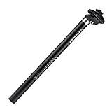 Teyssor Fahrrad Sattelstütze 25,4 27,2 28,6 30,9 31,6mm Aluminium Sattelrohr mit 400 mm Länge für Mountainbikes Rennrad BMX