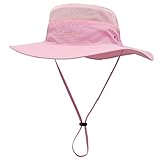 Outfly Breite Krempe Sonnenhut für Herren Mesh Bucket Hat Leichter Bonnie Hut Outdoor Angelhut