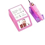 TIEOAXFT Elektrische Nagelbohrmaschine, Nagelschleifer, Gel-Nagelhautentfernung, professionelles Maniküre-Bohrmaschinenset, Nageldrehmaschine, Feile, Polierwerkzeug