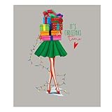 Codulu Aufbügler zum Aufbügeln,Motiv-Applikationen,Motiv „Geschenk für Mädchen“,Wärmeübertragungsaufkleber,für DIY-T-Shirts,Jeans,Taschen,Hüte,Accessoires,-S