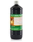 Höfer Chemie FLAMBIOL Gereinigtes Petroleum 1 L Heizöl - Entaromatisierte Qualität - Für Campingheizung, Petroleumlampe & Grillanzünder - Rußfreie Verbrennung