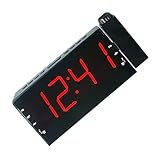 Ciieeo 1 Satz Projektions Uhr Digitaluhren Wecker Am Bett Indoor-wecker Wecker Fürs Büro Wecker Zu Hause Beamer Wecker Elektronischer Wecker Led-wecker Elektrischer Wecker Umwelt Abs Rot