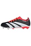 adidas Unisex Kinder Predator.3 Fußballschuhe, Core Black/FTWR White/Solar Red
