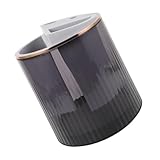Cabilock Küchenregal Messerhalter für die Arbeitsplatte Schublade Küchenhelfer Gestell Deckel Tablett besteckbehälter besteckkorb Rollschneiderständer Halter für Restaurantschneider pp Grey