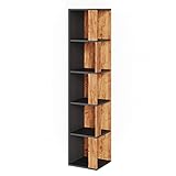 Vicco Eckregal Lio, Goldkraft Eiche/Anthrazit, 33.3 x 162.2 cm