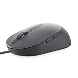 DELL Laser-Maus mit Kabel – MS3220 Titan Gray