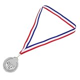 KOMBIUDA Bowling-Medaille Bowlingmedaillen Für Gold-sportpreis Bowlingmedaillen Für Den Sport Bowling Trophäen Bowlingkugel-medaillen Bowlingpreis Schachtrophäe Zinklegierung Silver