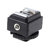 Blitzschuh Konverter Adapter PC Sync Buchse Kamera Zubehör für Canon Blitz auf Kamera