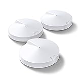 TP-LINK Deco M9 Plus Whole Home Mesh Wi-Fi mit eingebautem Smart Home HUB, bis zu 6500 m² Abdeckung, funktioniert mit Amazon Echo/Alexa, Wi-Fi Booster, Antivirus und elterliche Kontrolle, 3 Stück
