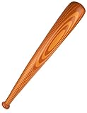 DEGUISE TOI VEGAOO - Aufblasbarer Baseball-Schläger 102 cm - Baseball-Schläger - Einheitsgröße - Braun - Accessoires - Kunststoff - Carnaval