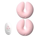 ChicLSQ Nippelvibrator Sex Toys mit 10 Vibrationsmodi kabelloser Fernbedienung, saugender Stimulator Nippel MassagBrustwarzenklemmen Erotik SM Sexspielzeug für frauen