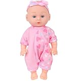 9 4 Zoll Baby Pflegen Puppenrealistische Soft Wiedergeborene Spielzeug Kinder Erziehungsspiel Populäres Sammlergeschenke Für Kleinkindbad Tun Spielen