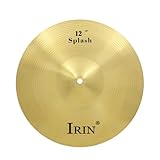 Opatiny Brass Cymbal Set Drum Kit Percussion, 8 10 12 14 16 Zoll Splash Crash - Hat Becken Anfänger und Profispieler