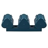Wandhalterung speziell für Bosch kompatible Batterien (10 8/12 Volt) (blau)