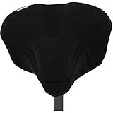 Fischer Erwachsene Satteldecke Touren-Sattel Gel, schwarz, One Size