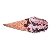 GAROZATION Eistüten-Kissen, Spielzeug, Plüsch-Eiscreme-förmiges Kissen, Dessert-stofftier, Dekoratives Umarmungskissen, Neuartiges Eiscreme-Kissen Für Kinder