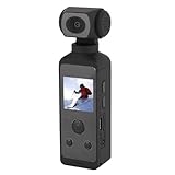 Sxhlseller 4K HD Taschen Kamera 16M Tragbare Kamera mit 3 Zoll LCD Bildschirm und 270 ° Drehbarem Großen Weitwinkel, 30m/98ft Unterwasser Kamera mit & Mic für Outdoor REIT Tauch Aufnahmen