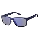 Kinder Sonnenbrille 5-8 Jahre Jungen Deep Purple Spiegellinsen mit KOSTENLOSER BEZUG Kinderbrille Sonnenbrille, Deep Purple, Einheitsgr��e