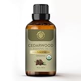 Carno Calm Ätherisches Zedernholzöl | 100% reines und natürliches Zedernöl | Für Haare, Haut, Fokus, Holz | Holziges und erdiges Aroma für Klarheit | Diffusor-Duftöl, Seifen, Kerzen | 30 ml