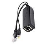 POEs DC 5,5 x 2,1 mm Kamera POEs RJ45 Kabel Power Over Ethernet Adapter Injektoren Splitter