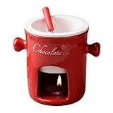 Fonduetasse - Schokoladen-Fondue-Tasse | Schokoladenschmelzbecher | Kleiner Käse-Schmelz-Fonduetopf | Schokoladenfonduetassen kleine Fonduetöpfe für Picknicks, Nachmittagstee, Strände, Partys,