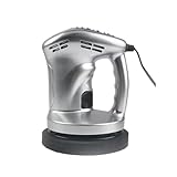 Elektrischer Schleifer, 12 V, 80 W, tragbares Auto-Fahrzeug-Poliergerät, Auto-Poliermaschine, gewachster Puffer, Waxer, Reiniger-Werkzeug-Set LäUft Reibungslos(Silver)