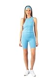 Carlheim Women's Serenita Active Collection Tank top, Light Blue, Small