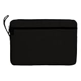 lonuo Laptop-Tragetasche, wasserdichte, Leichte, Langlebige Laptop-Tasche mit Großer Kapazität und 3 Taschen für Unternehmen (Schwarz)