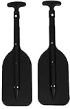 Kajak-Paddel, Teleskop-Paddel, zusammenklappbares Ruder, einziehbares tragbares Rafting-Boot-Paddel, Teleskop-Paddel, schwimmendes Outdoor-Kajak Wassersport, kleines Sicherheitsboot-Zubehör