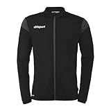 uhlsport Unisex Squad 27 Classic Sport-Jacke, Schwarz/anthra, 4XL EU