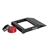 Rothewald Hinterrad Drehhilfe Alu, bis 400kg, Reinigungs-Ständer für Ketten & Reifen, Rollenständer Ideal zur Inspektion, Wartung & zum Kette Schmieren, für das Hinterrad