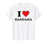 I Heart Bandana First Name I Love Personalized Stuff T-Shirt
