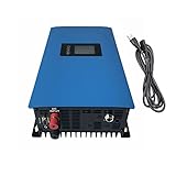 1000-W-Grid-Tie-Wechselrichter mit Begrenzer, LCD-Display, 22–65 V/45–90 V DC-Eingang auf 110 V/220 V AC, reiner Sinuswellen-Grid-Tie-Wechselrichter ( Color : No Sensor No Wifi , Size : 45-90 )