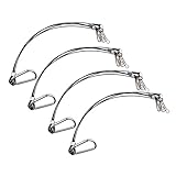 YARNOW 4er Set Pflanzenlicht Hänger Aus Stahlseil 2mm 500mm Lang Ideal Für Hydroponik Und Pflanzenwachstum Robuste Aufhängung Für Pflanzenlichter Und Zubehör