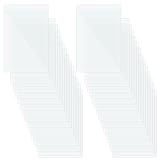 100 Stück Scheckkartenhülle Transparent Kreditkartenhülle Transparente Kartenhülle Sammelkarten Hüllen Ausweishülle 89×58 mm für Ec Karte Bankkarten Kreditkarten für Ihre Geldbörse