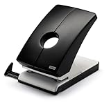 Novus B 240 Registraturlocher (2-fach Metall Locher für 40 Blatt, Lochabstand: 80 mm) anthrazit