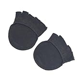 Generisch Damen Schwamm Polster Zehensocken Socken Damen 39-42 – Dünne Frotteesohle Unsichtbare Halbsocken, Praktische Funktion High Heels, Ideal für Sommer Schuhe Tragen und Komfor