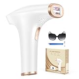 IPL Geräte Haarentfernung Laser mit 9 Energiestufen und 3 Funktionen HR/SC/RA, 999.900 Lichtimpulse Schmerzfreie Haarentfernung Laser für Männer, Frauen, Gesicht, Achseln, Beine, Körper