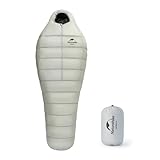 Naturehike Schlafsack Outdoor Warm&Ultraleichter Hüttenschlafsack Sleeping Bag Gänsedaunen-Einzelschlafsack für Camping, Herbergen, Picknick und Wandern (M/380g)