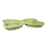 Smoby Life 7600850213 Sandkasten, Schmetterling, 2 Becken, Wasser und Sand, Spielzeug für den Außenbereich, für Kinder ab 2 Jahren, recycelt