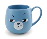 Tasse Glücksbärchis Brummbärchi 400ml 8x9cm - blau - Hochwertige Porzellan-Tasse, liebevoll gestaltet, niedliches Accessoire für Küche, Büro & Zuhause – süßes Geschenk für Lieblingsmenschen | 62825
