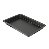 Zenker Pflaumenkuchenblech, Backblech mit Antihaftbeschichtung, Backform für Blechkuchen (Kuchenform: ca. 420x290x40 mm), Menge: 1 Stück