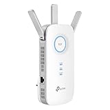 TP-Link RE550 WLAN Verstärker Repeater AC1900 (Dual-WLAN AC + N, 1300MBit/s 5GHz + 600MBit/s 2,4GHz, WLAN Verstärker, App Steuerung, maximale Abdeckung, kompatibel zu Allen WLAN Routern) weiß