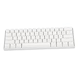 Fockety 60% Mechanische Gaming-Tastatur, Kompakte Kabelgebundene Bürotastatur RGB-Hintergrundbeleuchtung, Tastatur mit 61 Blauen Schaltertasten Mechanische Tastatur fürLaptop PC,
