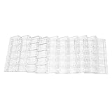 FUUIE 10 x professionelle Acryl-Poker, 100 Chip-Tabletts (ohne Abdeckung)